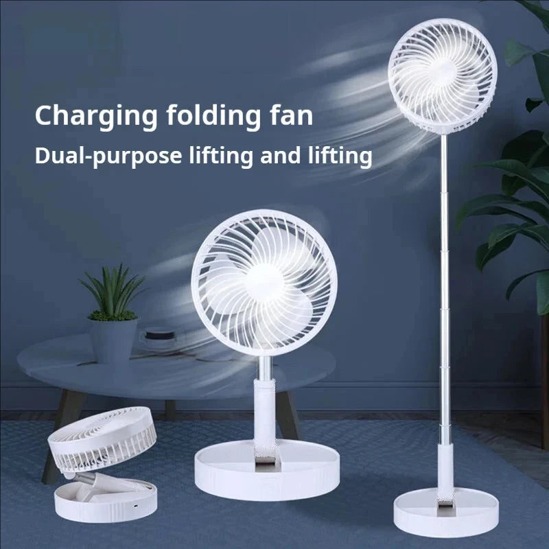 Voltura FoldPro™ — Whisper-Quiet, Foldable, and Portable Oscillating Fan
