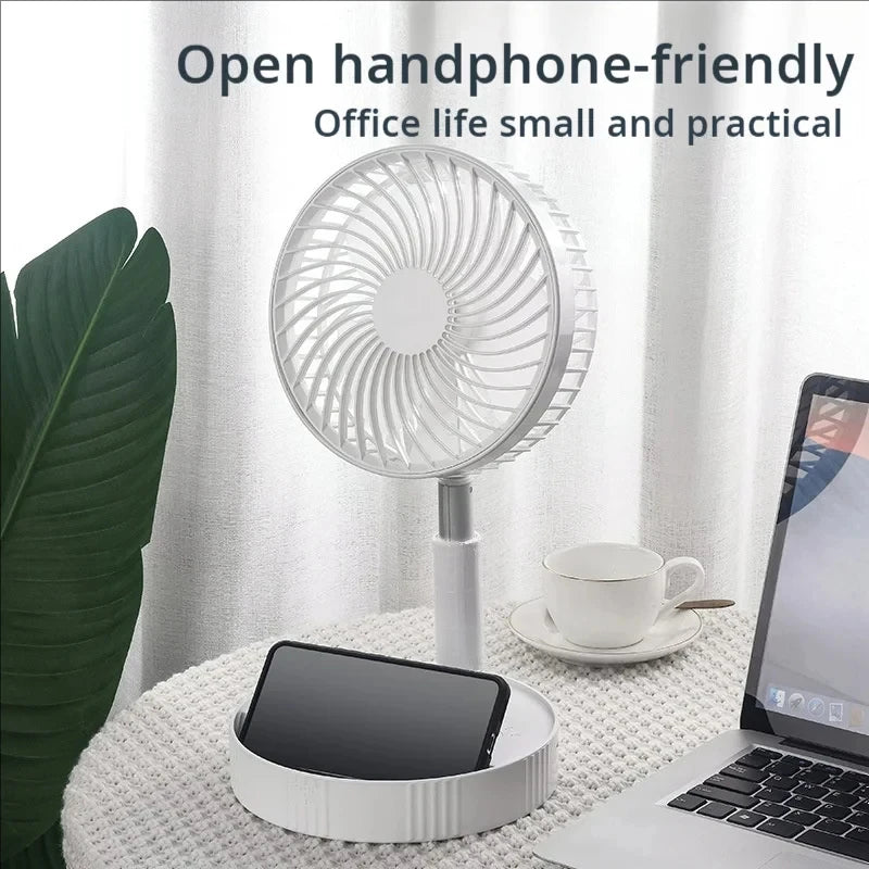 Voltura FoldPro™ — Whisper-Quiet, Foldable, and Portable Oscillating Fan